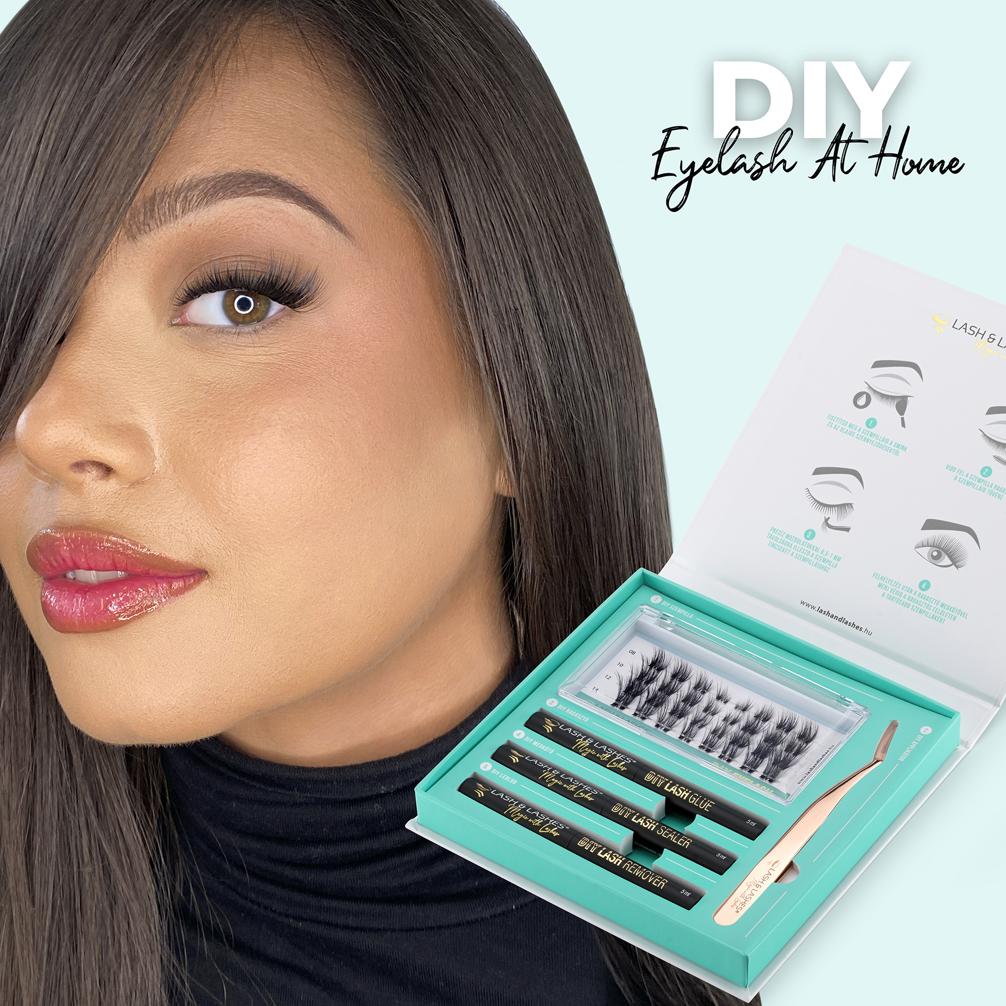 DIY Wimpern-Set No’SJR011 für den Heimgebrauch – Bild 2
