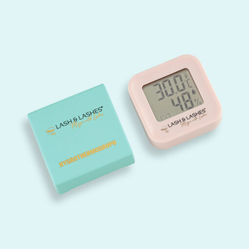 Mini-Temperatur- und Feuchtigkeitsmessgerät für Wimpern