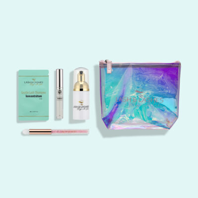 Home Aftercare Paket mit Shampoo-Konzentrat, Kristallbürste, Aftercare Fluid und Geschenkset