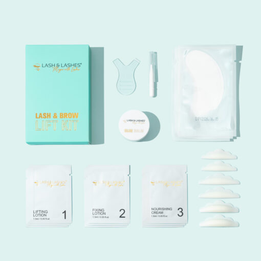Professionelles Mini-Wimpernlifting- und Augenbrauenlaminierungsset