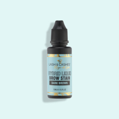 Lash & Lashes Hybrid-Augenbrauenfarbe – Dunkelbraun – 15 ml