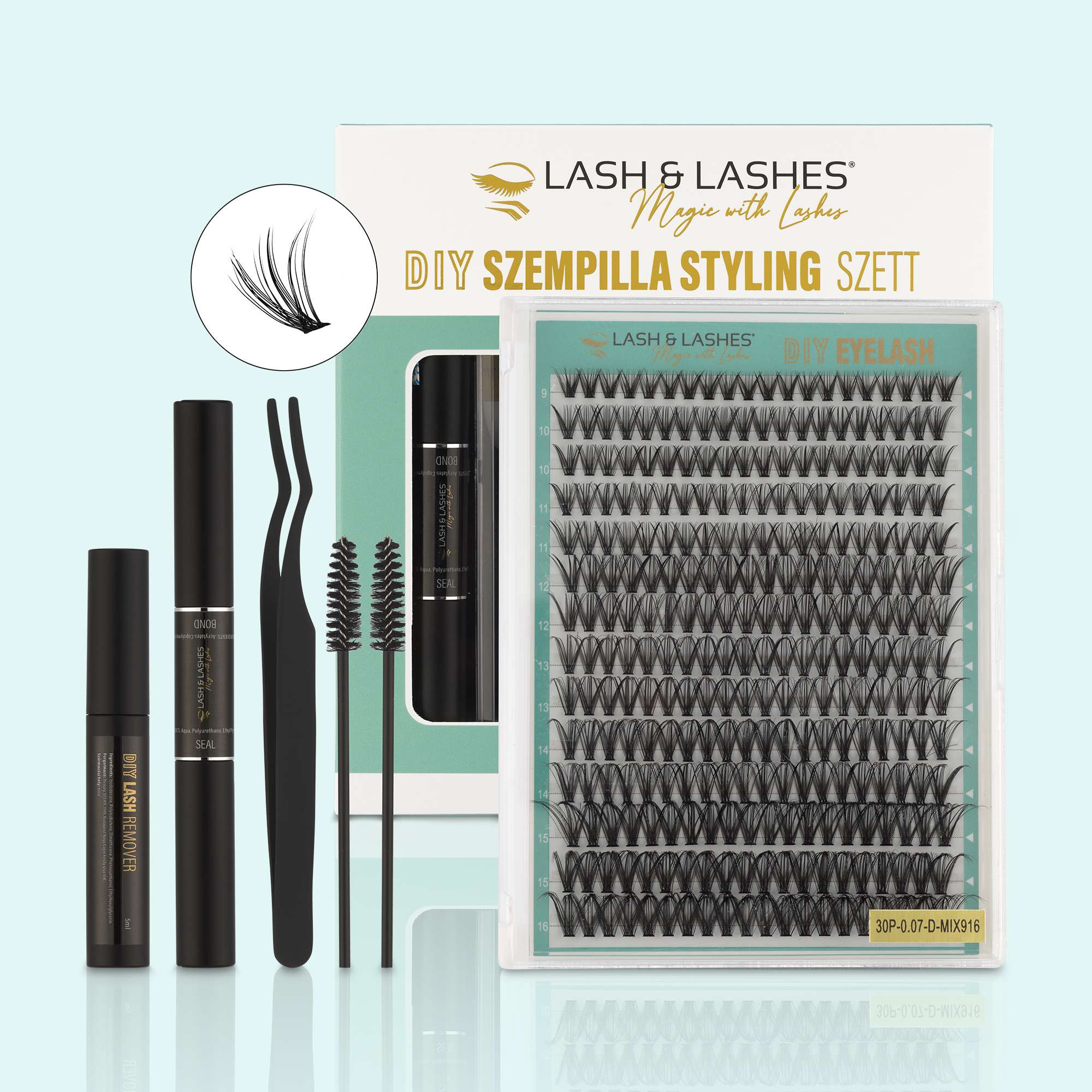 DIY-P30 Wimpern-Styling-Set – voluminöser Effekt